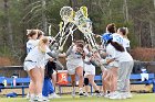 WLax vs RWU  Wheaton College Women’s Lacrosse vs Roger Williams University. - Photo By: KEITH NORDSTROM : Wheaton, Lacrosse, LAX
